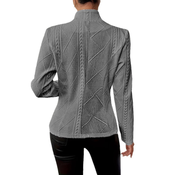 Damen trendiger Blazer mit strukturiertem Design Drune