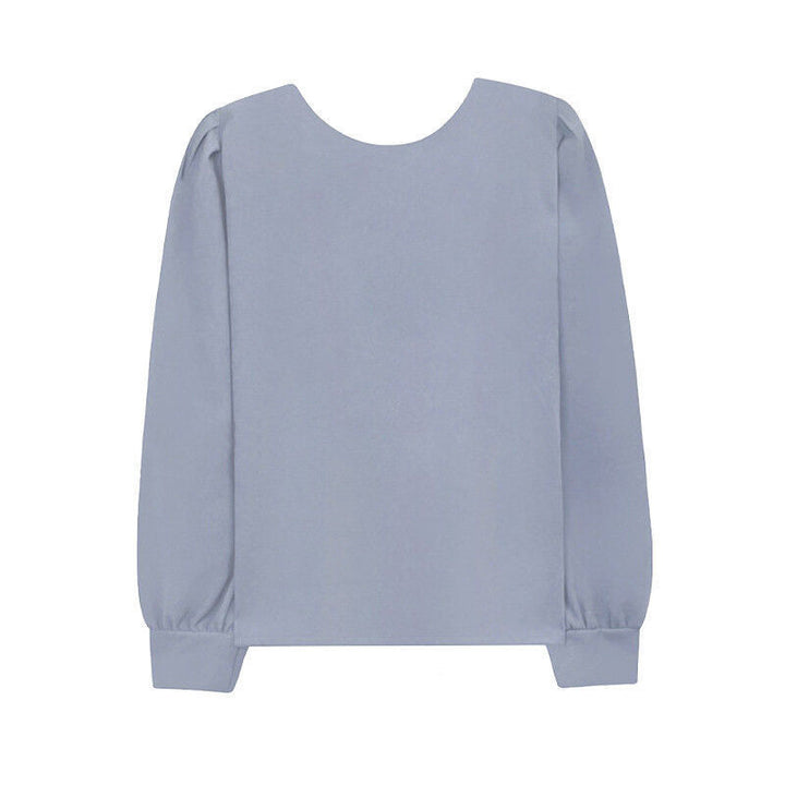 Damen Bluse mit Puffärmeln und vielseitigem Schnitt