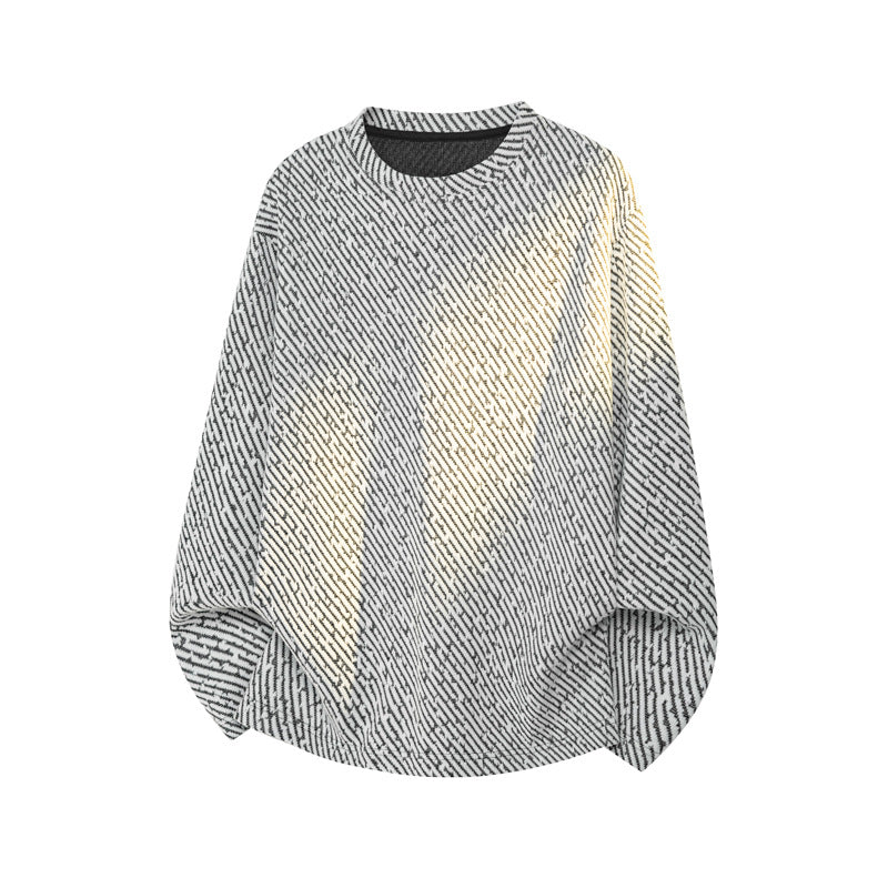 Herren Modischer Oversized Pullover Drune