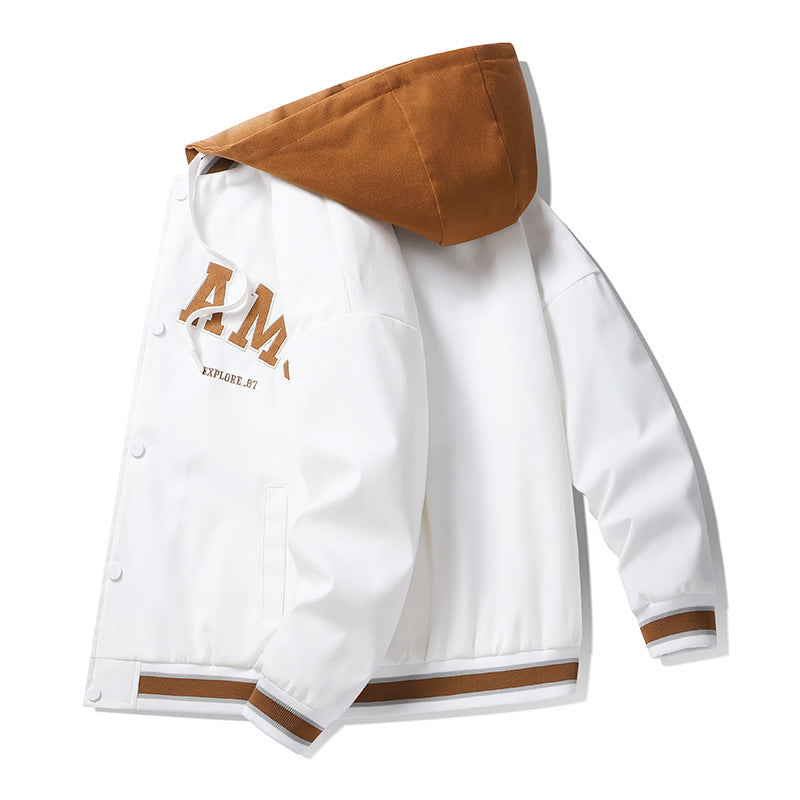 Herren Sportliche Jacke mit Kapuze Drune