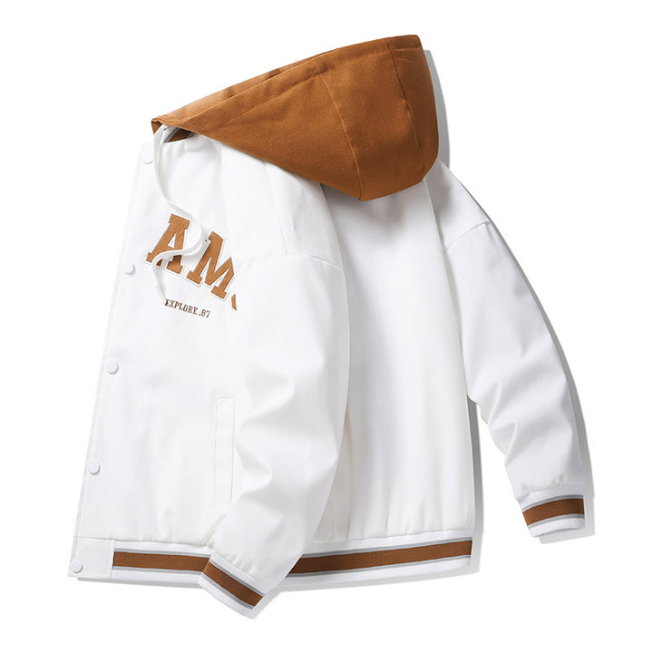 Herren Sportliche Jacke mit Kapuze Drune