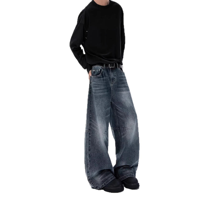 Unisex Trendige Weitgeschnittene Jeans Drune