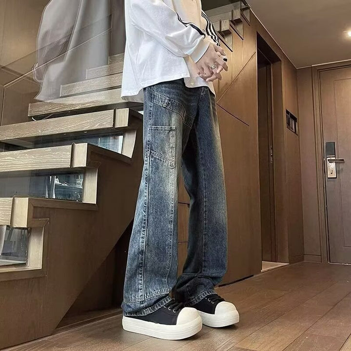 Herren Bequeme und lässige Cargo-Jeans Drune
