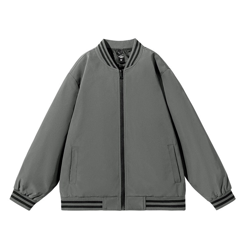 Herren Sportliche Bomberjacke mit Stehkragen Drune