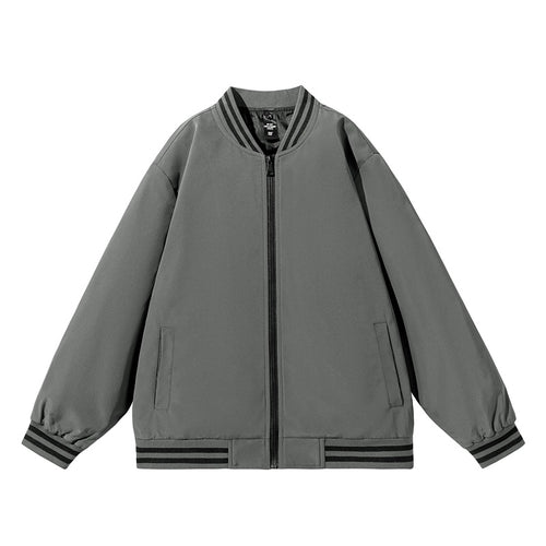 Herren Sportliche Bomberjacke mit Stehkragen Drune
