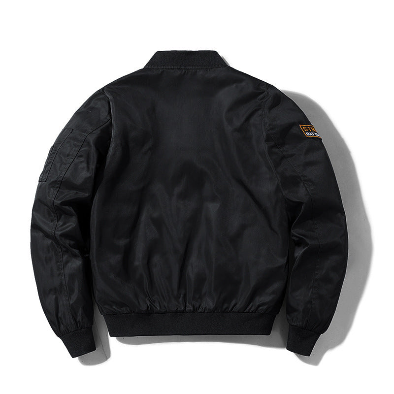Herren Sportliche Bomberjacke mit praktischen Taschen und stilvollem Design Drune
