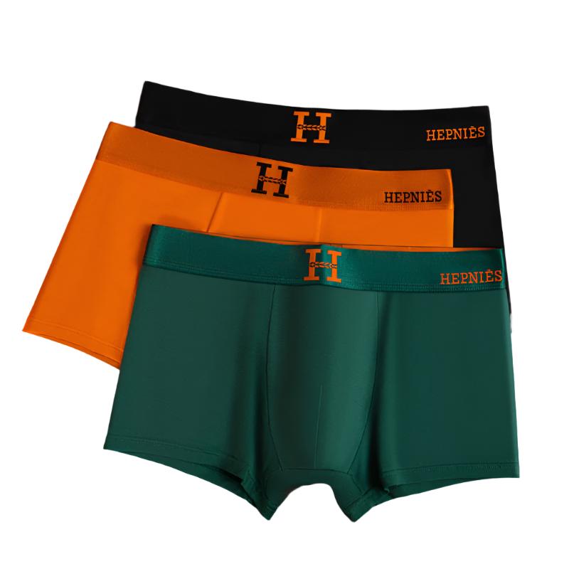 Drune | 3 Stück Premium Kühlende Unterhosen Boxers