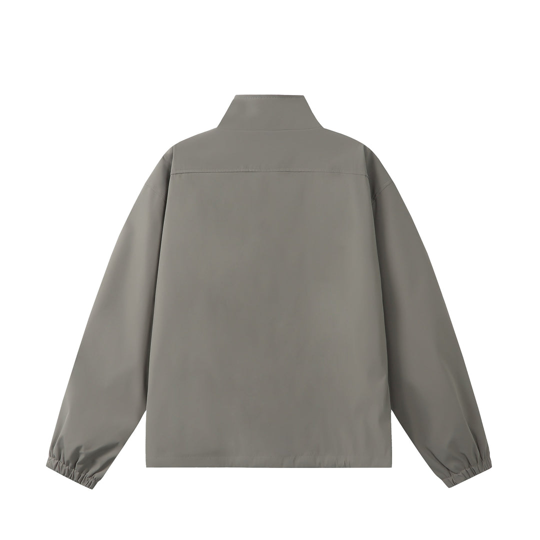 Unisex Leichte, Packbare Funktionsjacke im Oversize-Boxy-Schnitt mit Stehkragen Drune