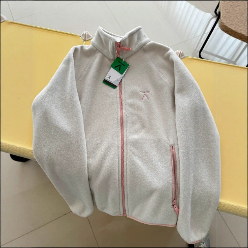 Damen Fleecejacke mit hohem Kragen und praktischen Reißverschlusstaschen Drune 1772487996