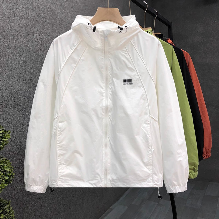 Herren Leichte Funktionsjacke mit Kapuze Drune
