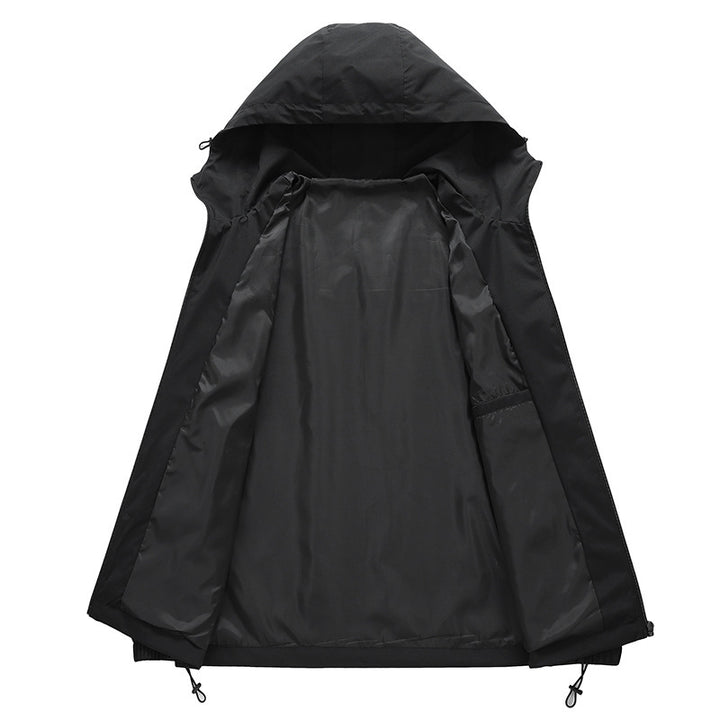 Herren Sportliche Windjacke Drune