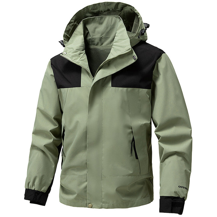 Herren Atmungsaktive Outdoor-Jacke Drune