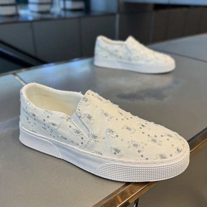 Damen modische Slip-On Sneakers Drune