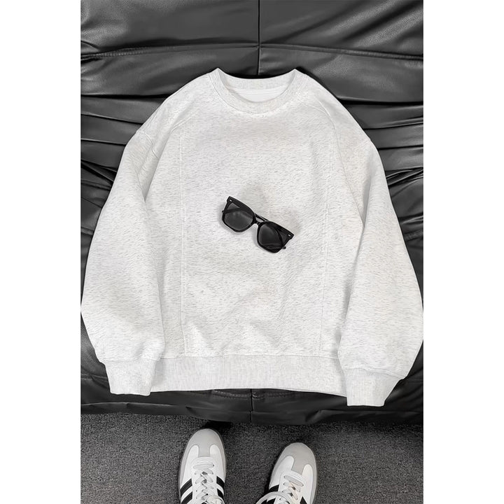 Damen Lässiger Oversized Sweatshirt Drune