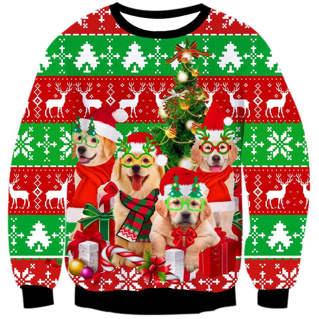 Damen Lustiger Weihnachtlicher Sweatshirt Drune