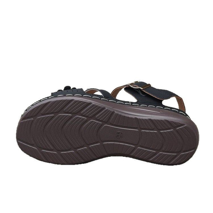Damen Komfortable Sandalen mit hochwertigem gepolstertem Fußbett Drune