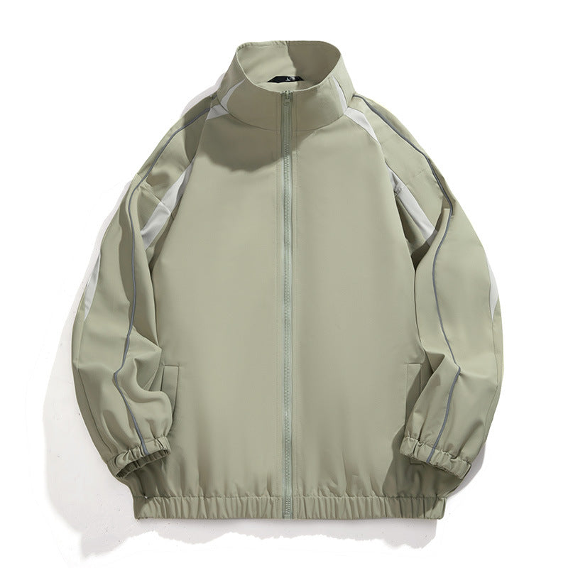 Damen Sportliche Windbreaker-Jacke Drune