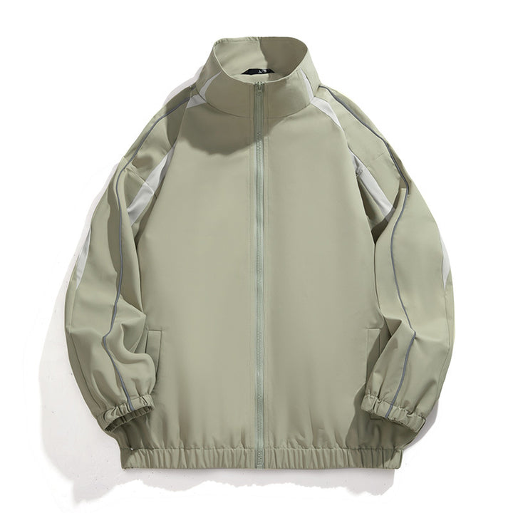 Damen Sportliche Windbreaker-Jacke Drune