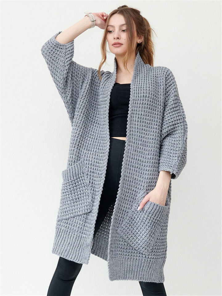 Drune | Bequeme Weiche Damenjacke mit Langen Ärmeln