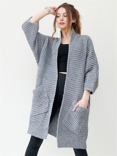 Drune | Bequeme Weiche Damenjacke mit Langen Ärmeln