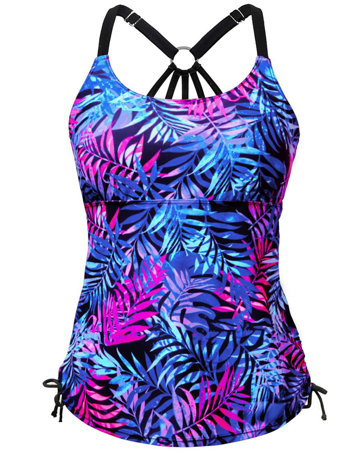 Damen Sportlicher Tankini mit racerback Design Drune