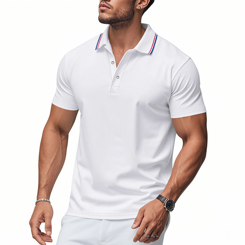 Herren Poloshirt mit modernem Kragen und feuchtigkeitsregulierender Technologie Drune