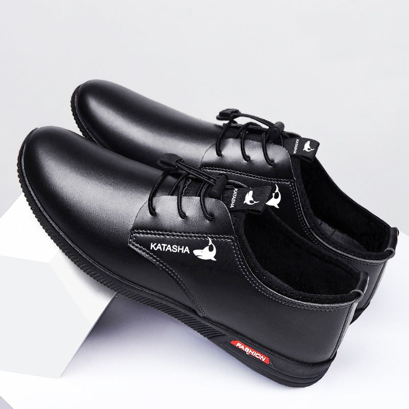Herren Elegante und stilvolle Leder-Sneaker Drune