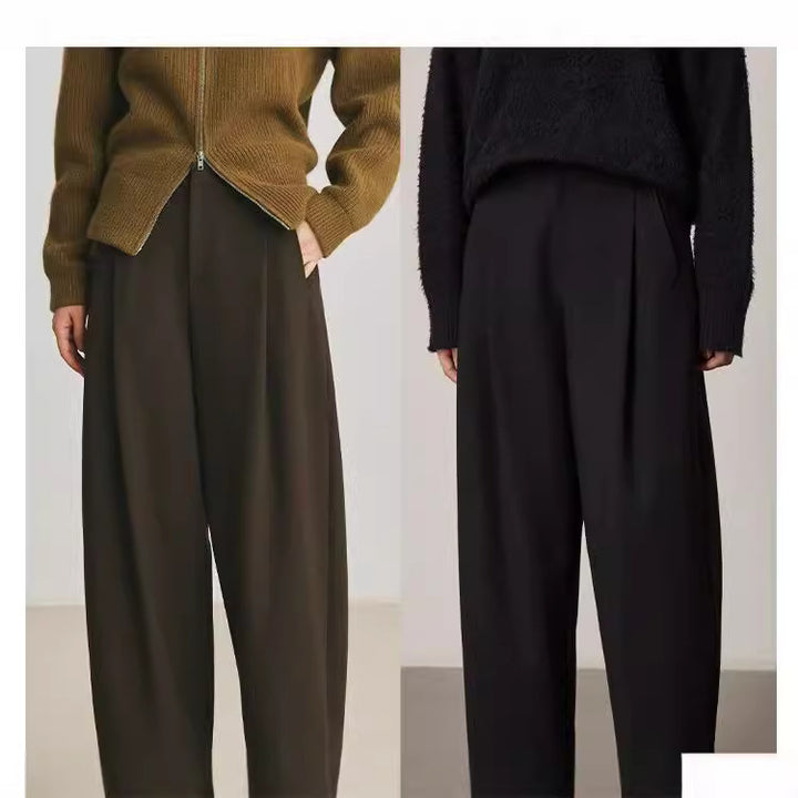 Damen Elegante und lockere Palazzo-Hose Drune