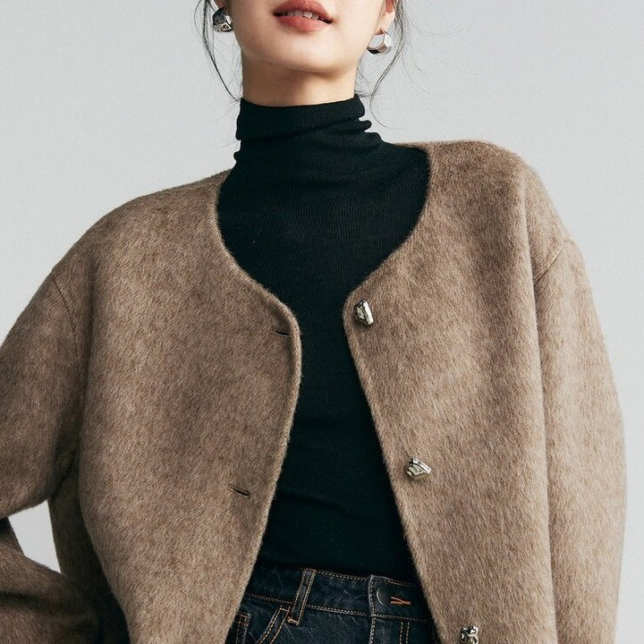 Damen Elegante und bequeme Strickjacke Drune