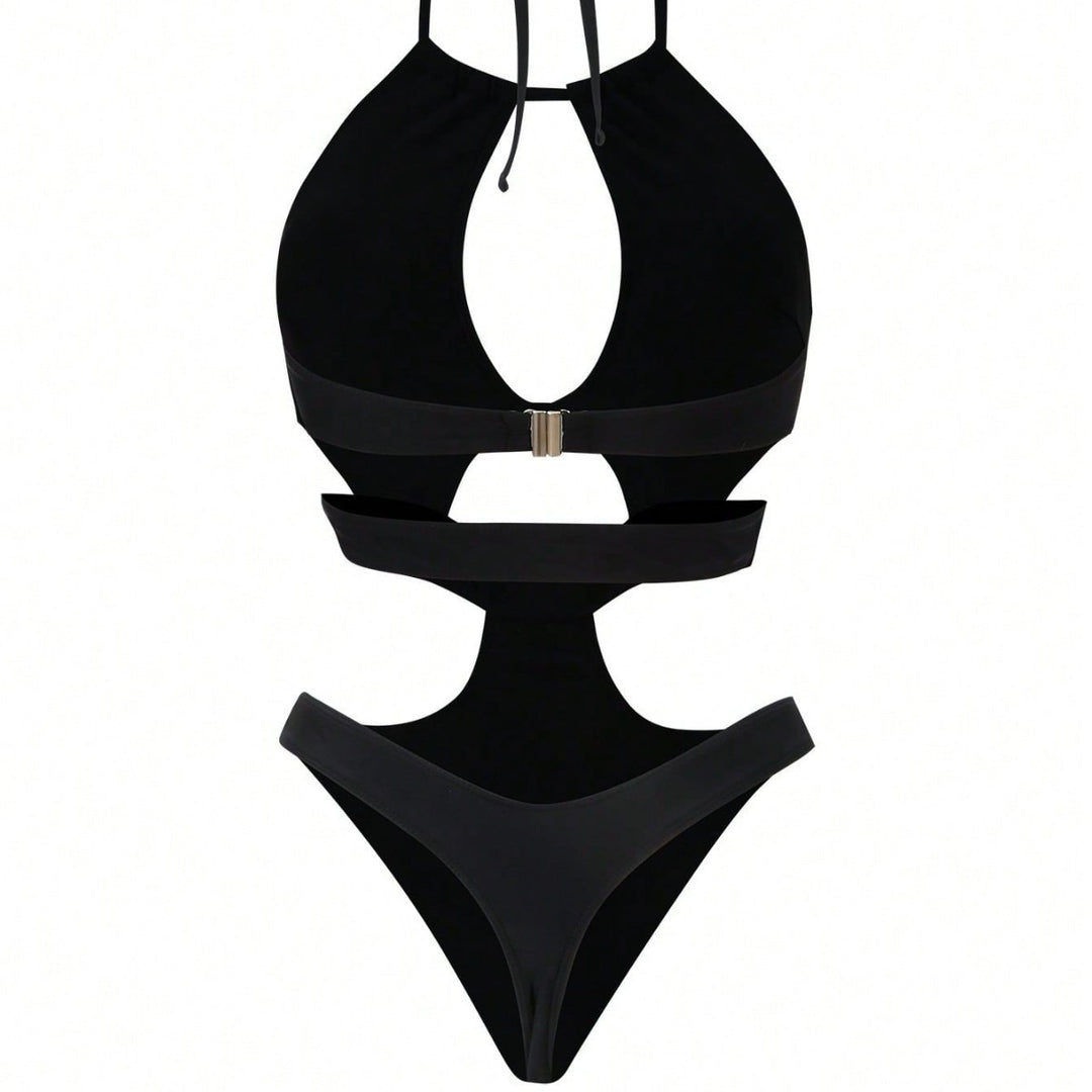 Damen Triangel-Bikini mit modischem Silhouette Drune