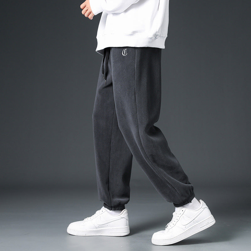 Herren Bequeme Fleece-Hose
