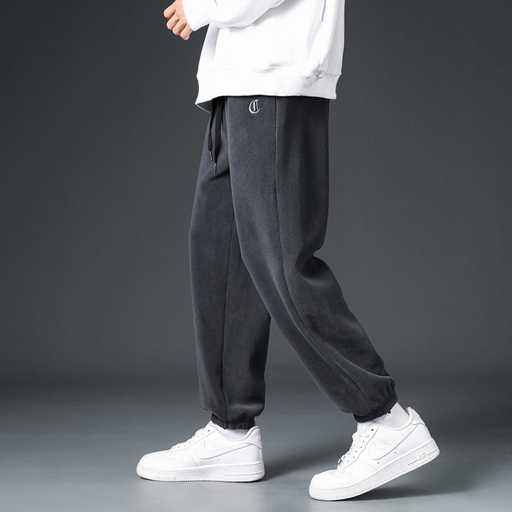 Herren Bequeme Fleece-Hose