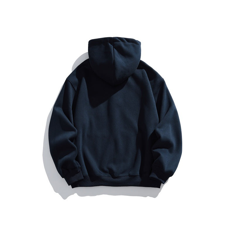 Unisex Kapuzen-Hoodie im Henley-Stil mit Brusttasche & Kängurutasche Drune