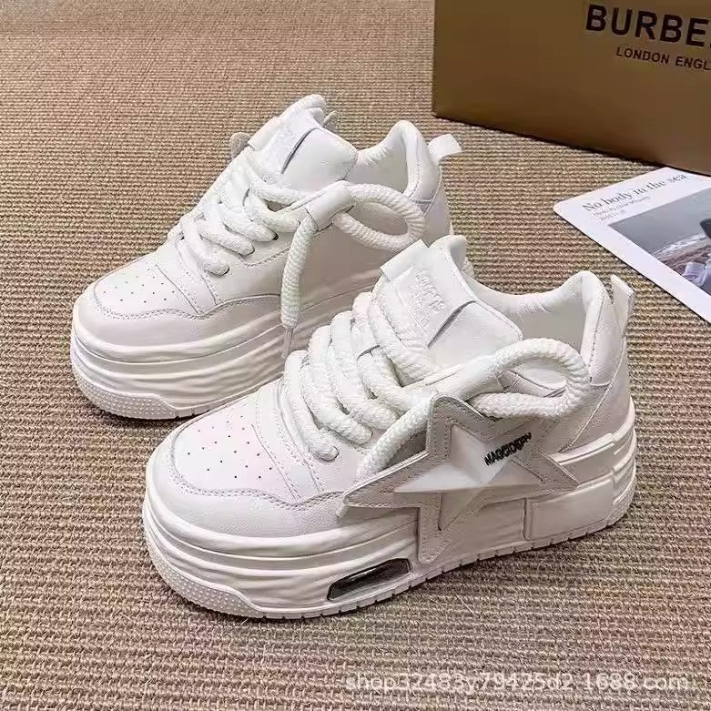 Damen Sportliche Sneakers mit modischem Sternen-Motiv und innovativer Dämpfung Drune