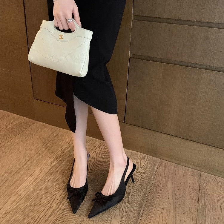 Damen Elegante Slingback Absatzpumps Drune