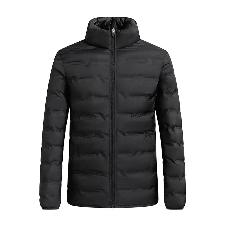 Herren leichte Steppjacke mit thermischer Füllung und Stehkragen Drune