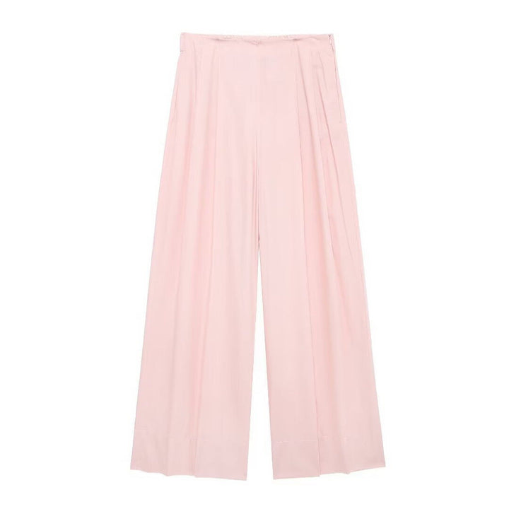 DruneMODE | Cardigan mit Schleifen-Dekoration Weste lange Hose Anzug