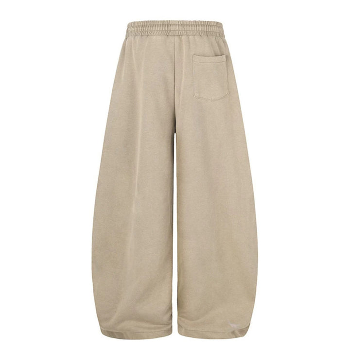 Damen Locker geschnittene Jogginghose mit Camouflage‑Patches und Kordelzug Drune