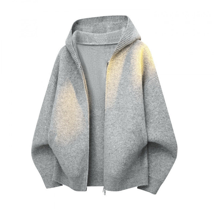 Damen Lässiger Hoodie mit modernem Schnitt und bequemer Passform Drune