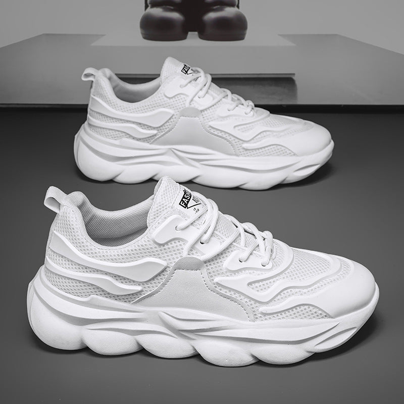 Damen Sportliche Chunky Sneakers mit dämpfender Sohle und atmungsaktiver Textiloberfläche Drune