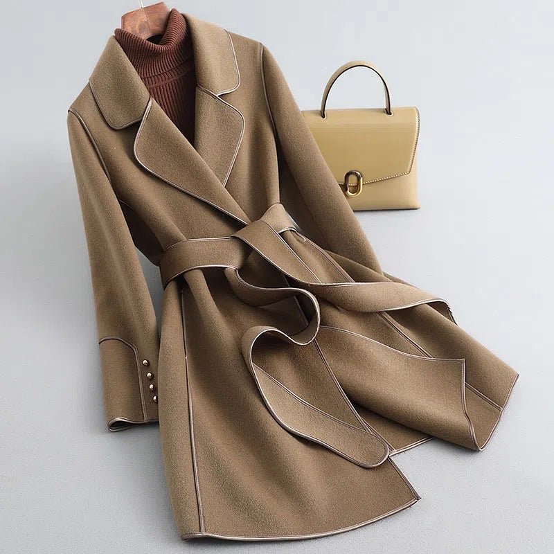 Drune | Peacoat - Maßgeschneiderte Eleganz - Weicher Wollmix - Herbst & Winter Chic
