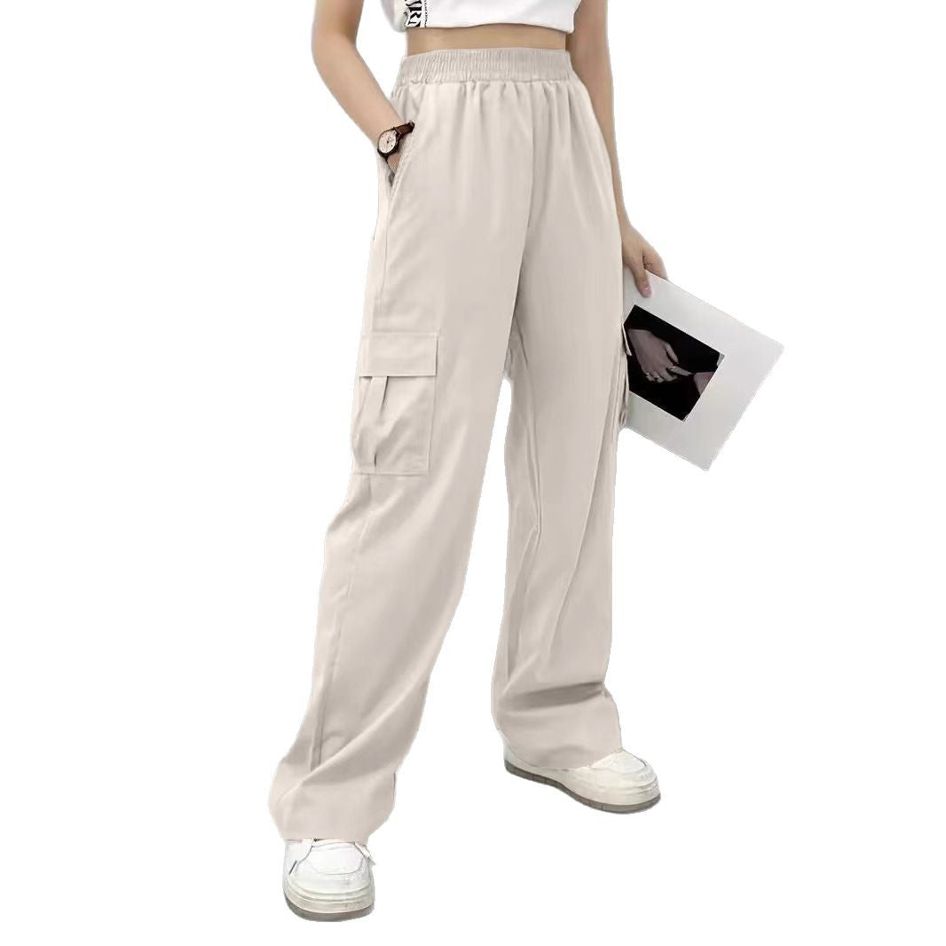 Damen Cargo-Hose mit elastischem Bund und praktischen Seitentaschen Drune