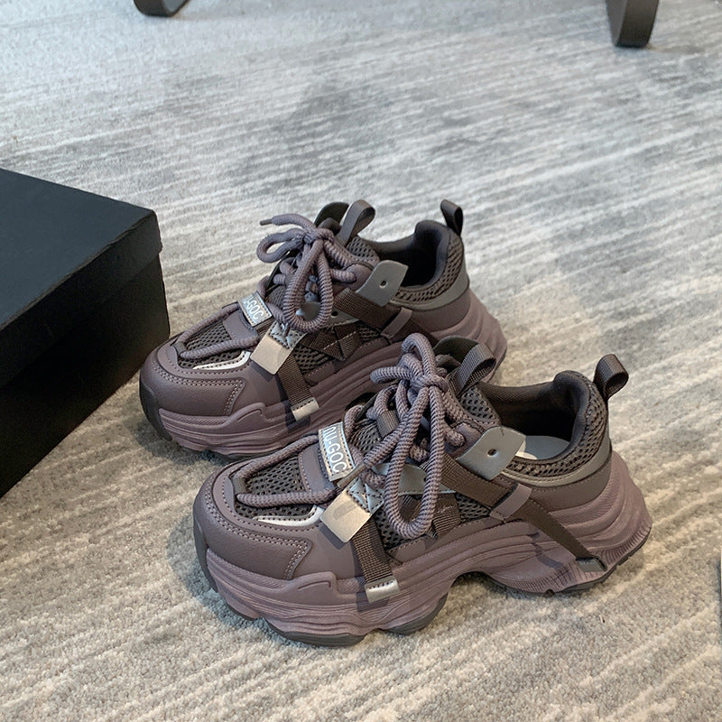 Damen Atmungsaktive Sneakers mit innovativem Schnürsystem Drune