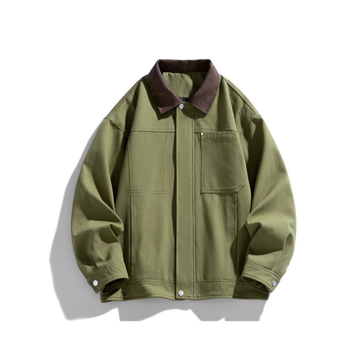 Herren Overshirt mit klassischen Brusttaschen Drune