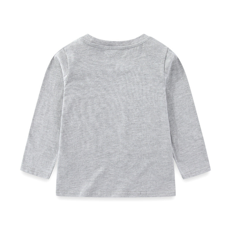 Jungen Langarmshirt mit buntem Baustellenfahrzeug-Design Drune