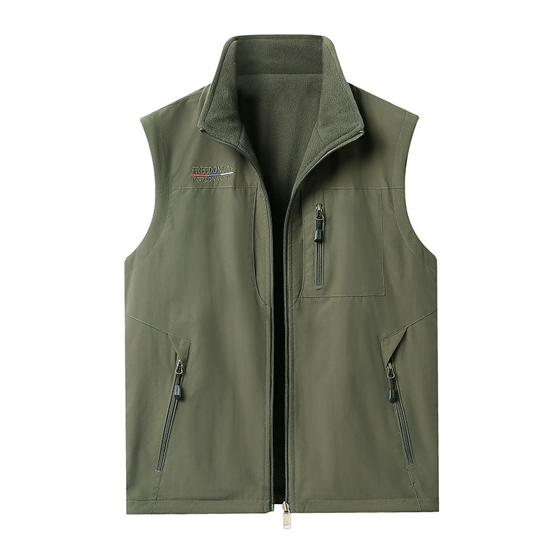 Herren Warmgefütterte Outdoor-Weste Drune