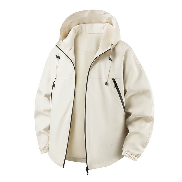 Herren Leichte Outdoorjacke mit verstellbarer Kapuze Drune