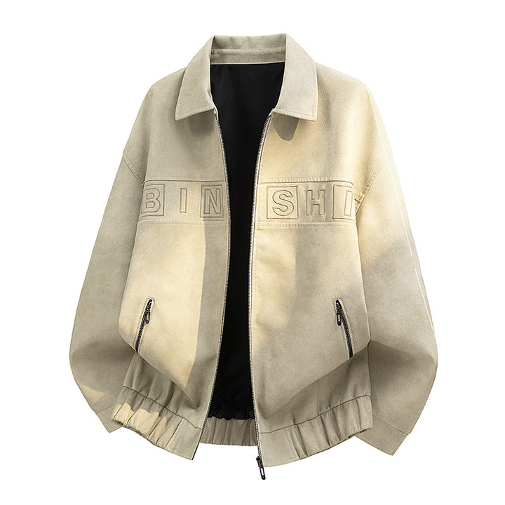 Herren Freizeit Lederjacke Drune