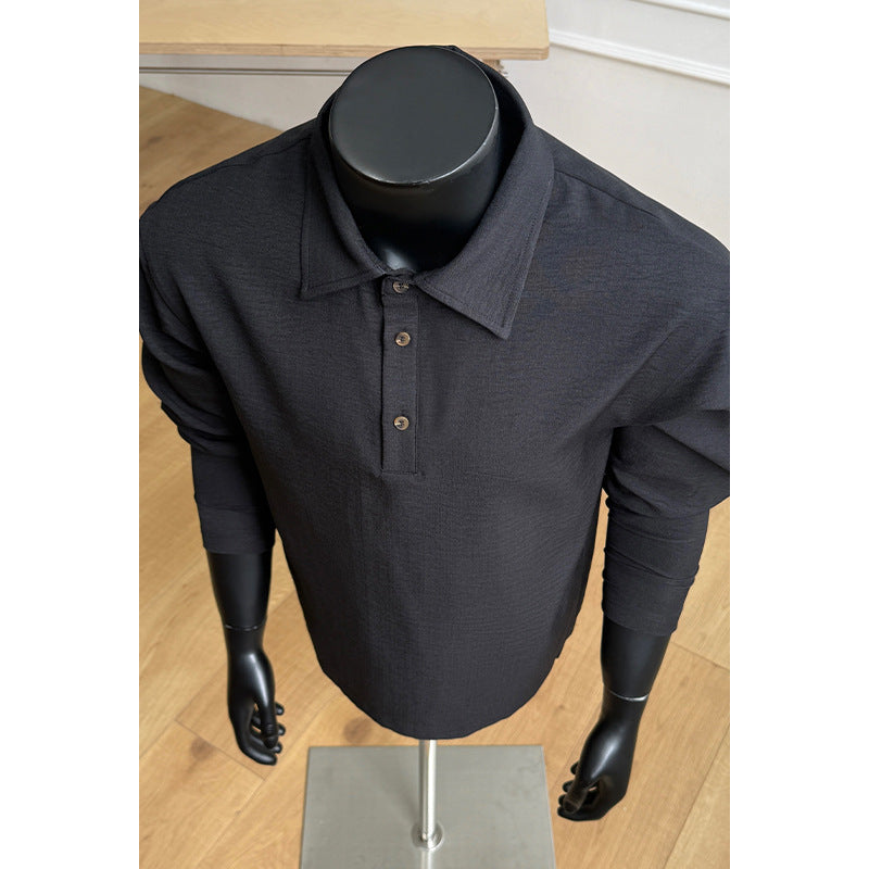 Herren Polo-Shirt mit Knopfleiste und modernem Design Drune