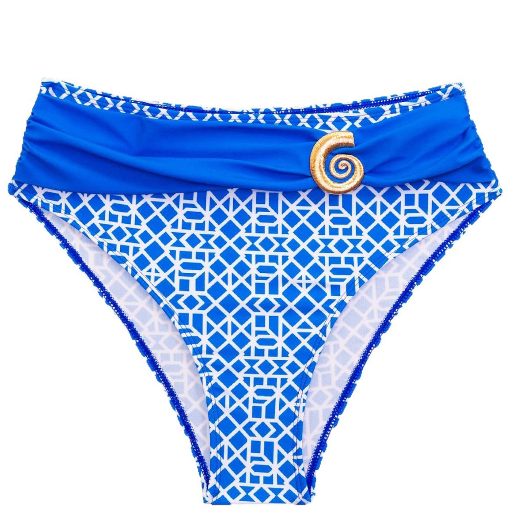 Damen Hochgeschnittener Bikini mit geschmackvoller Schnalle Drune